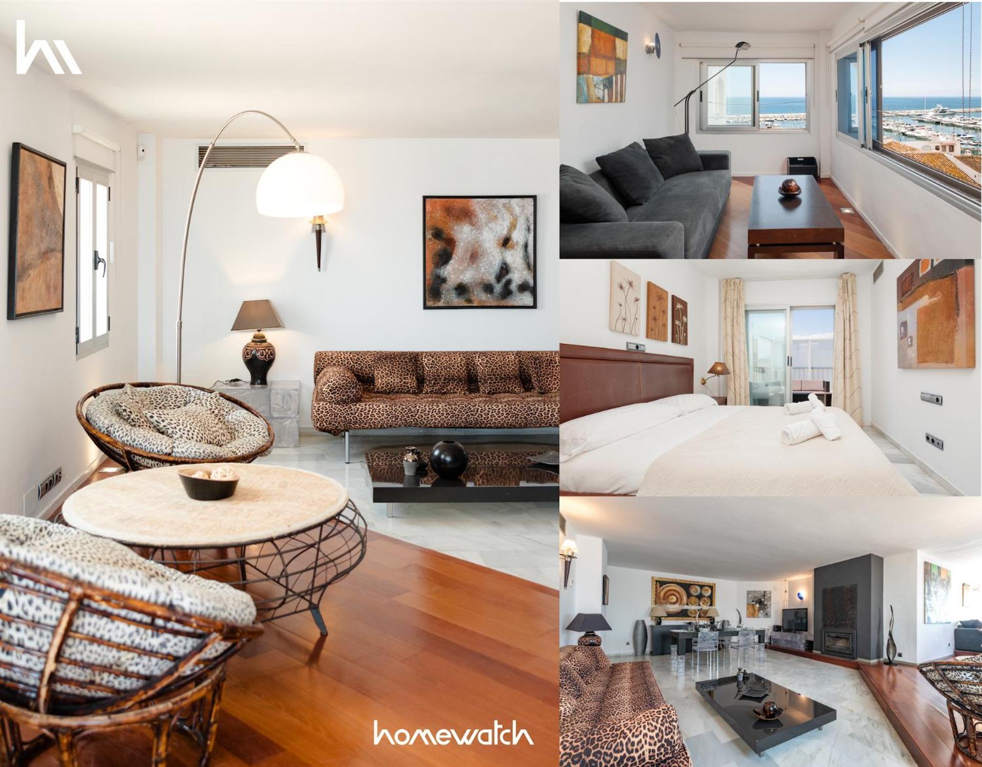 Exclusive Penthouse, With Sea And Marina Views And Private Parking, In The Heart Of Puerto Banus Apartamento *